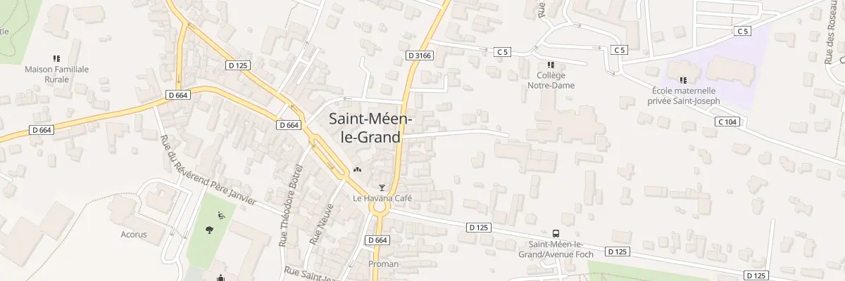 Plan du 10T Rue de Dinan à Saint-Méen-le-Grand