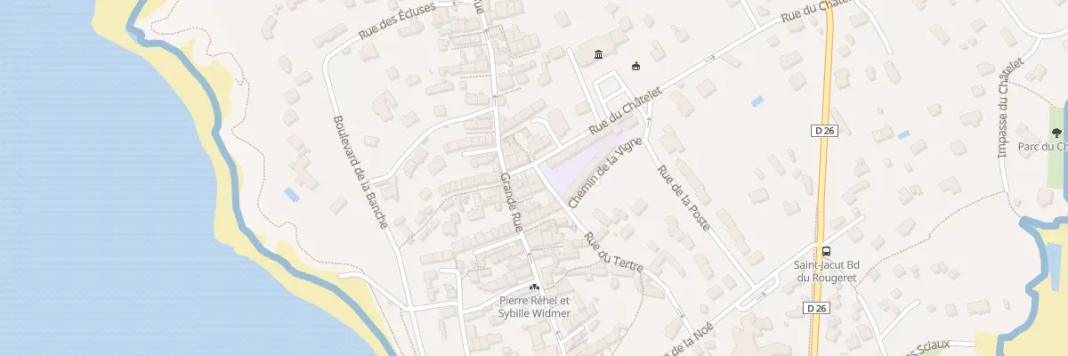 Plan du 1 Rue du Châtelet à Saint-Jacut-de-la-Mer