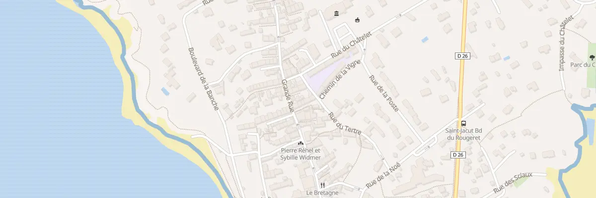 Plan du 91 Grande Rue à Saint-Jacut-de-la-Mer