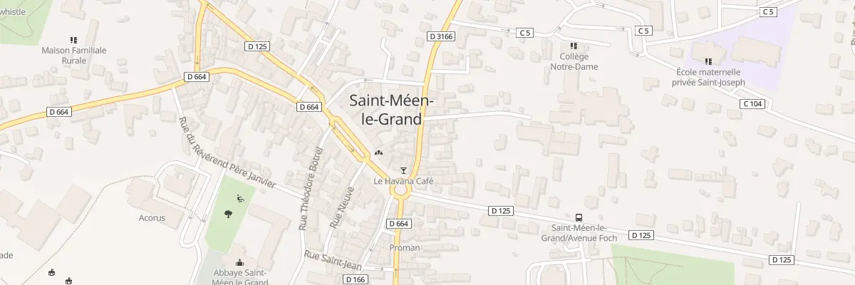 Plan du 10 Rue de Dinan à Saint-Méen-le-Grand