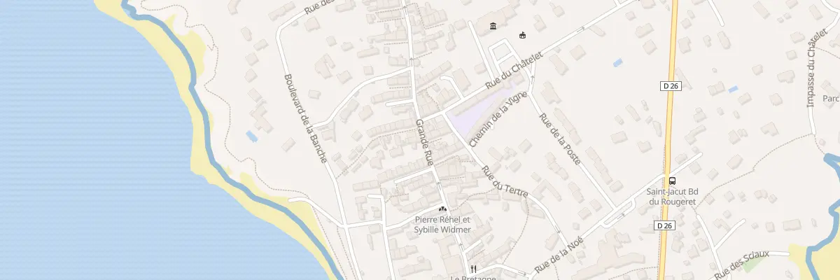 Plan du 90 Gr Grande Rue à Saint-Jacut-de-la-Mer