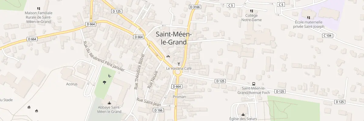 Plan du 3 Rue de Dinan à Saint-Méen-le-Grand