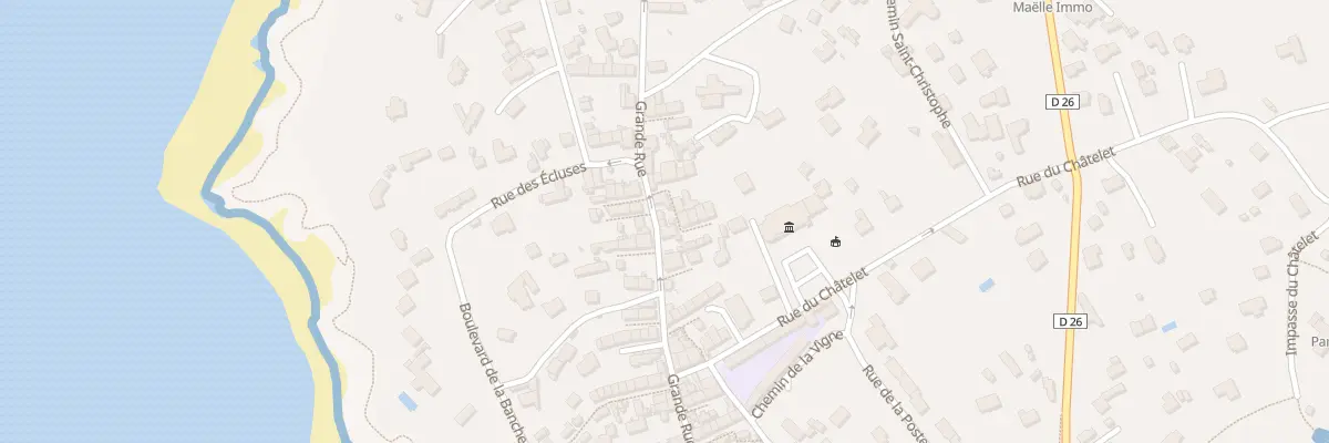 Plan du 121 Gr Grande Rue à Saint-Jacut-de-la-Mer