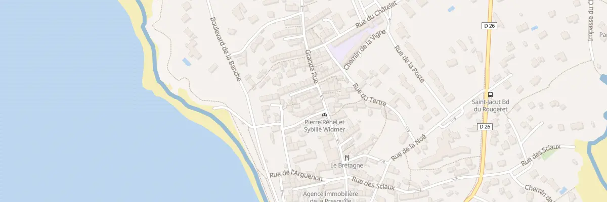 Plan du 66 Gr Grande Rue à Saint-Jacut-de-la-Mer