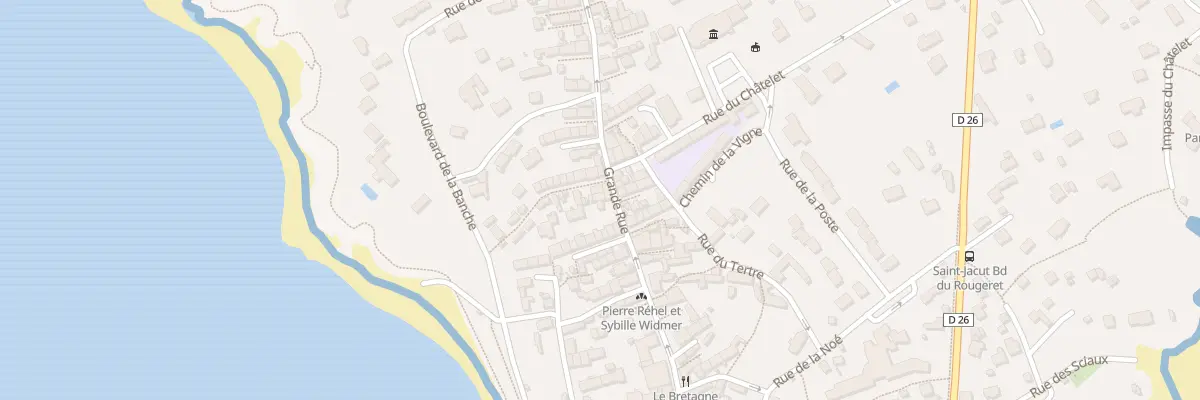 Plan du 88B Gr Grande Rue à Saint-Jacut-de-la-Mer