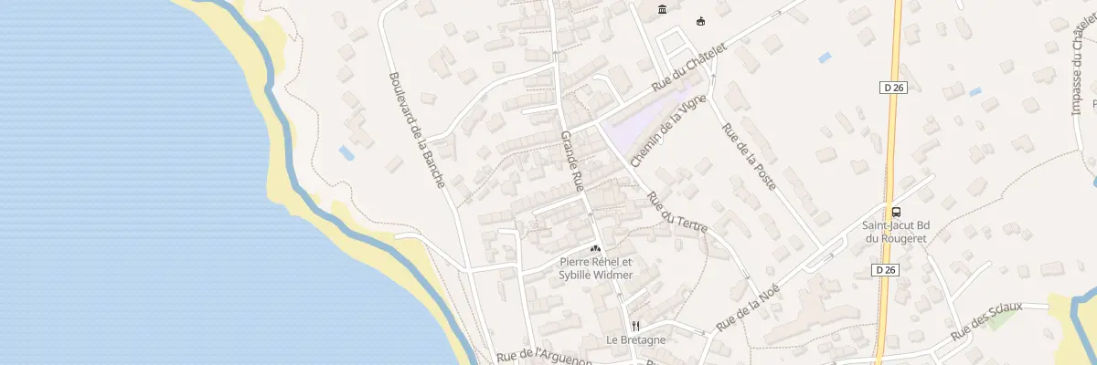 Plan du 88 Gr Grande Rue à Saint-Jacut-de-la-Mer