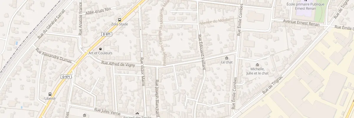Plan du 24 Rue Jules Vallès à Saint-Nazaire
