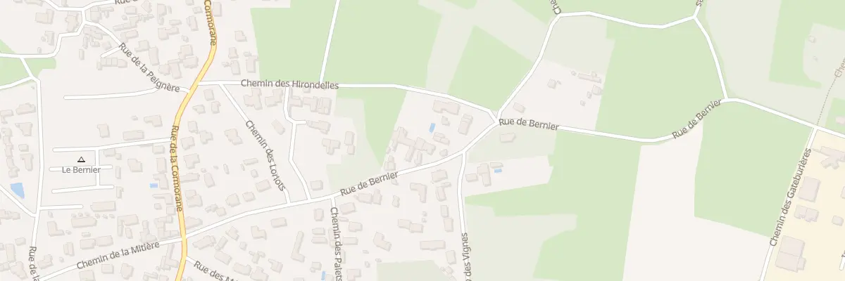 Plan du 23 Rue de Bernier à La Plaine-sur-Mer