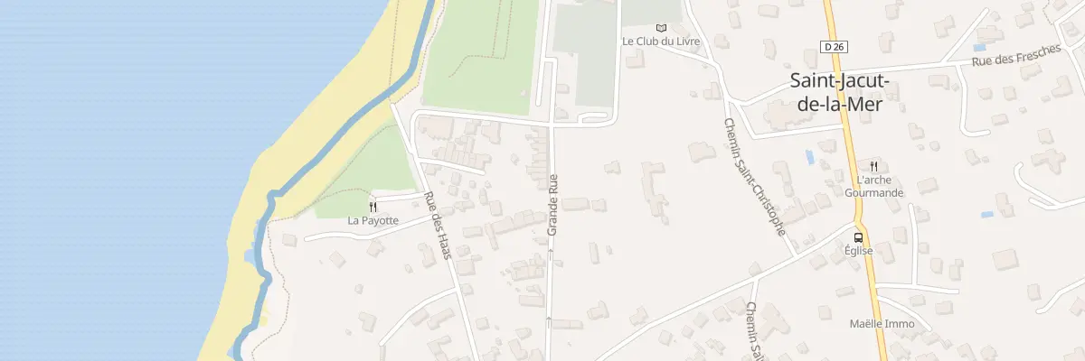 Plan du 200 Gr Grande Rue à Saint-Jacut-de-la-Mer