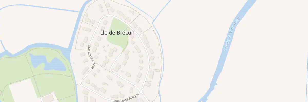 Plan du 12 Rue Louis Aragon Ile de Brecun à Saint-Joachim