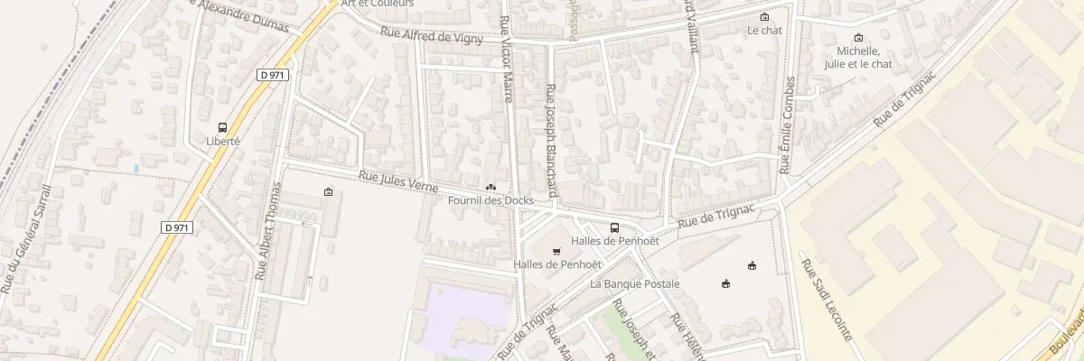 Plan du 20 Rue Jules Verne à Saint-Nazaire