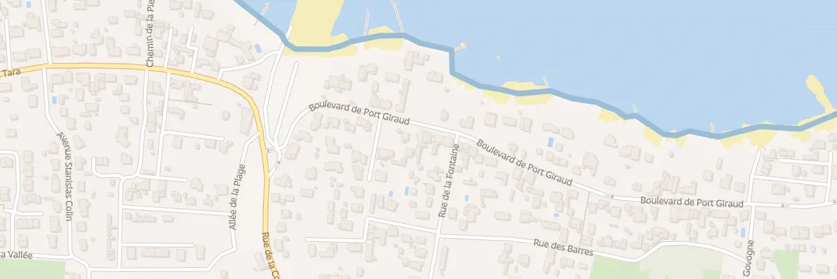 Plan du 91 Bd de Port-Giraud à La Plaine-sur-Mer