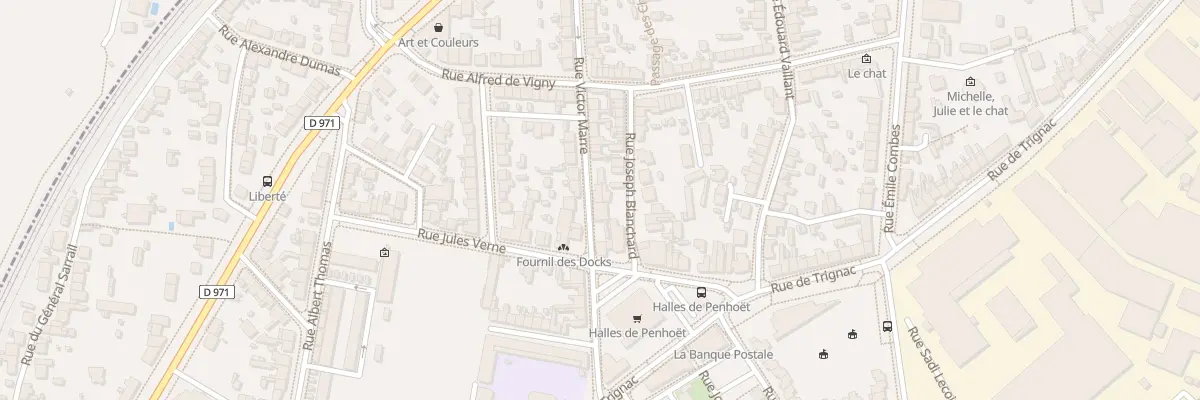 Plan du 6 Rue Victor Marre à Saint-Nazaire