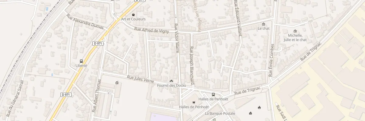 Plan du 8 Rue Victor Marre à Saint-Nazaire