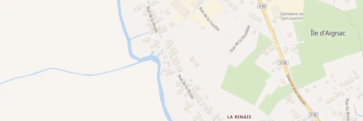 Plan du 84 Rue de la Rinais à Saint-Joachim