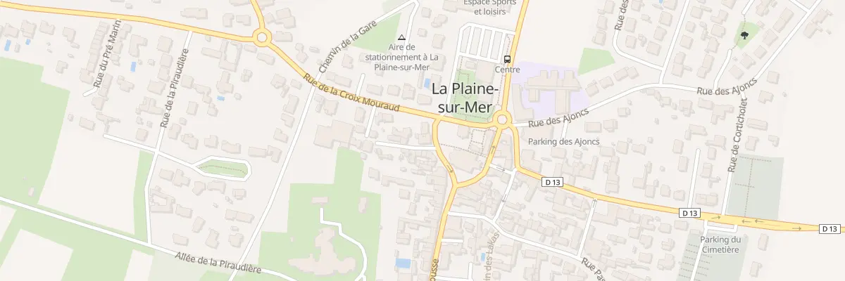Plan du 6 Imp Leon Fourneau à La Plaine-sur-Mer