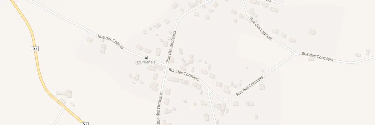 Plan du 5 Rue des Cormiers à Sainte-Reine-de-Bretagne