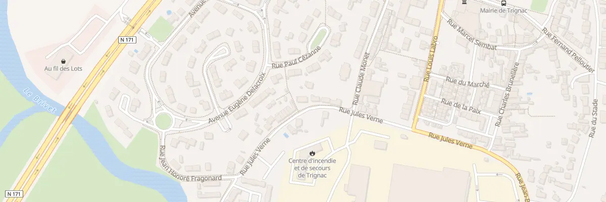 Plan du 28 Rue Jules Verne à Trignac