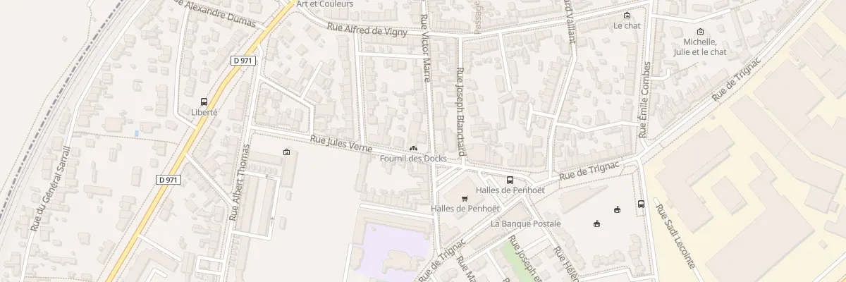 Plan du 24 Rue Jules Verne à Saint-Nazaire