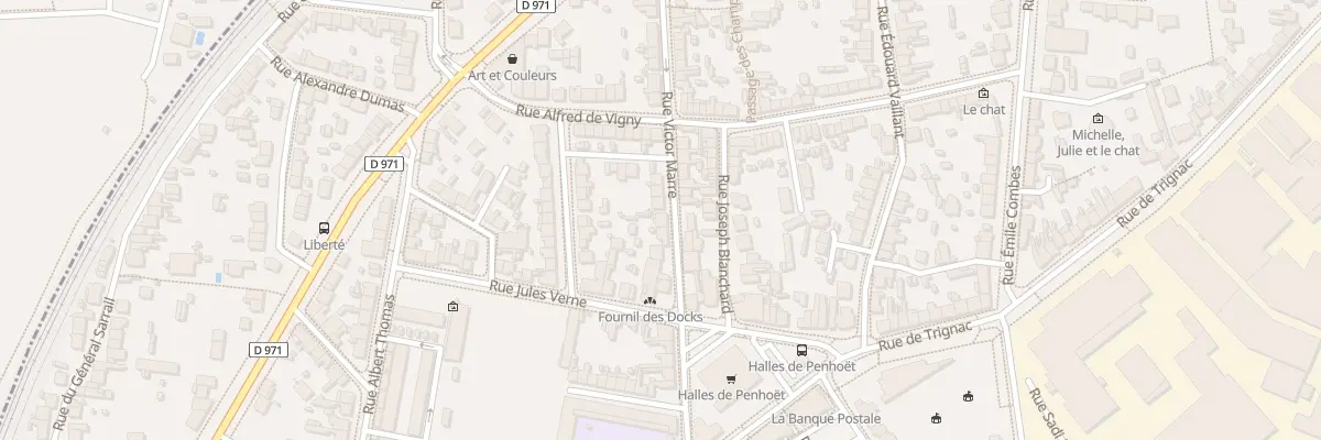 Plan du 17 Rue Victor Marre à Saint-Nazaire