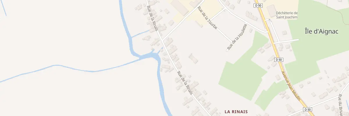 Plan du 86 Rue de la Rinais à Saint-Joachim
