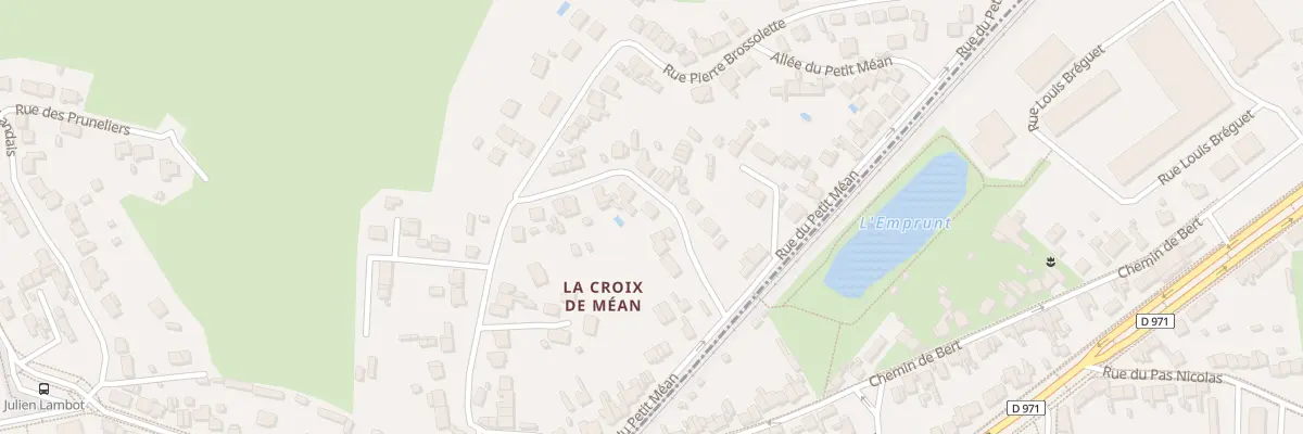 Plan du 8 Rue Vincent Le Courtois à Trignac