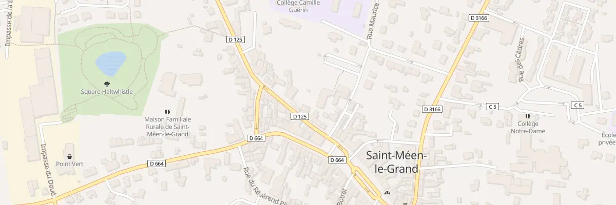 Plan du 12 Rue de Plumaugat à Saint-Méen-le-Grand