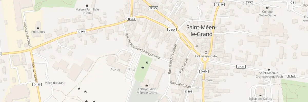 Plan du 17 Rue du Révérend Père Janvier à Saint-Méen-le-Grand