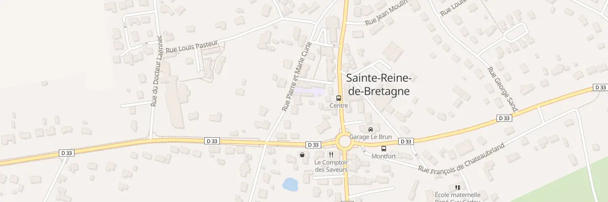 Plan du 6 Rue Pierre et Marie Curie à Sainte-Reine-de-Bretagne