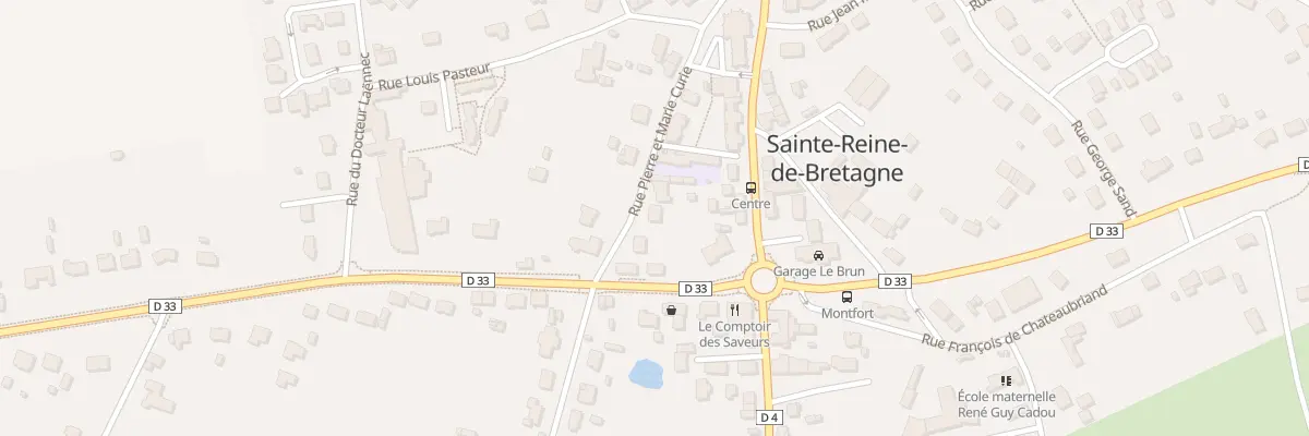 Plan du 4 Rue Pierre et Marie Curie à Sainte-Reine-de-Bretagne