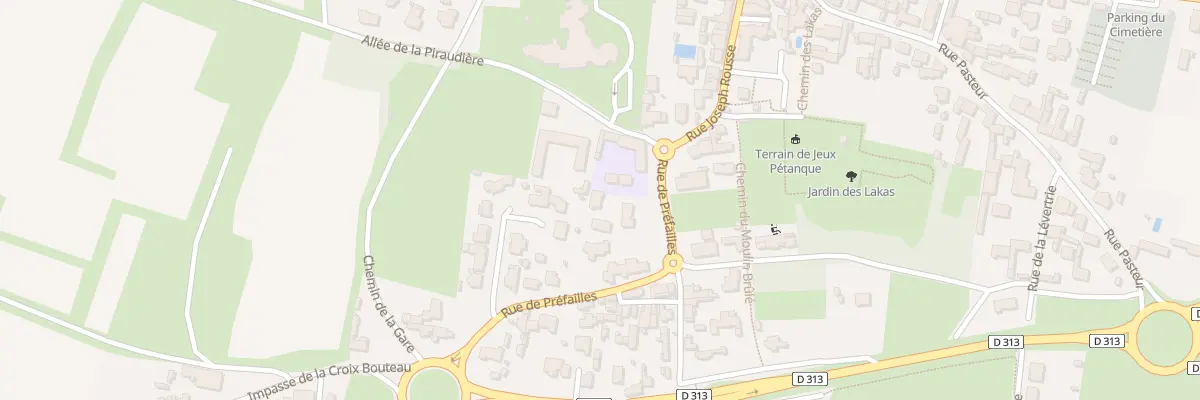 Plan du 6B Rue de Préfailles à La Plaine-sur-Mer