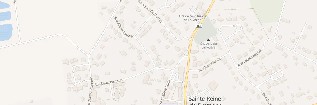 Plan du 2 Rue Albert Baudry à Sainte-Reine-de-Bretagne