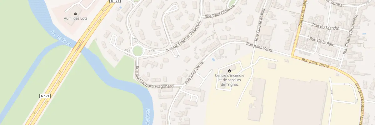 Plan du 42 Rue Jules Verne à Trignac