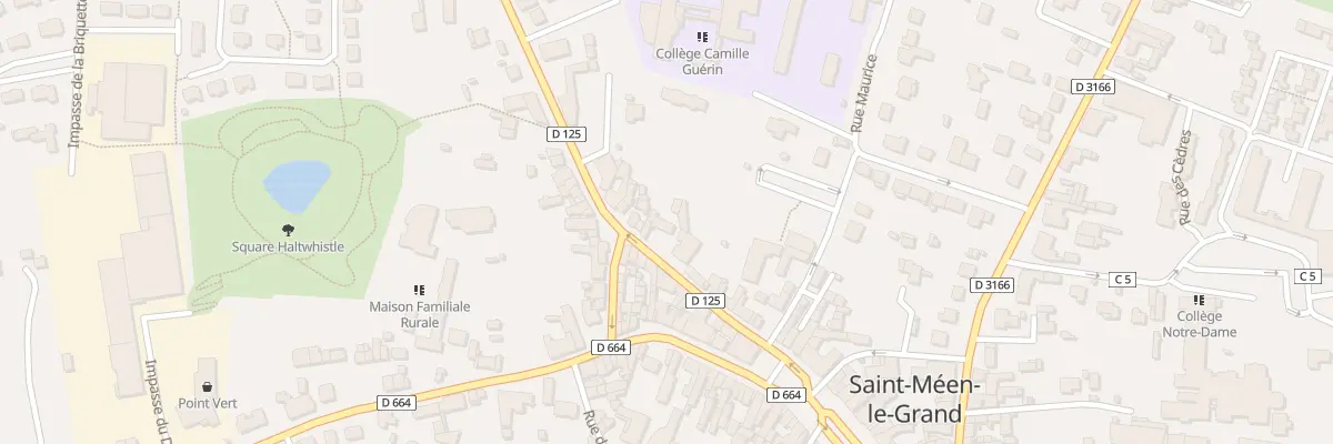 Plan du 16 Rue de Plumaugat à Saint-Méen-le-Grand