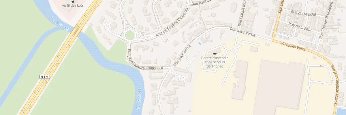 Plan du 44 Rue Jules Verne à Trignac