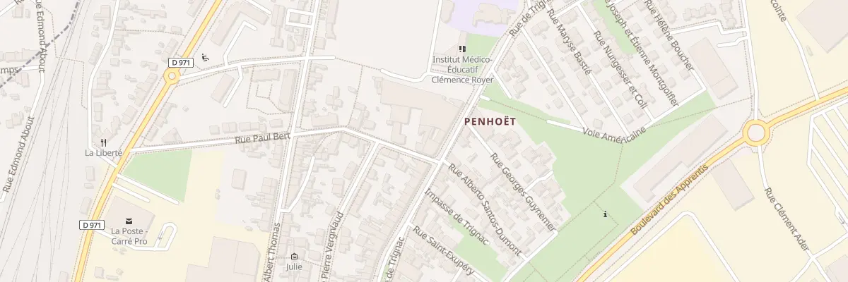 Plan du 4 Rue Paul Bert à Saint-Nazaire