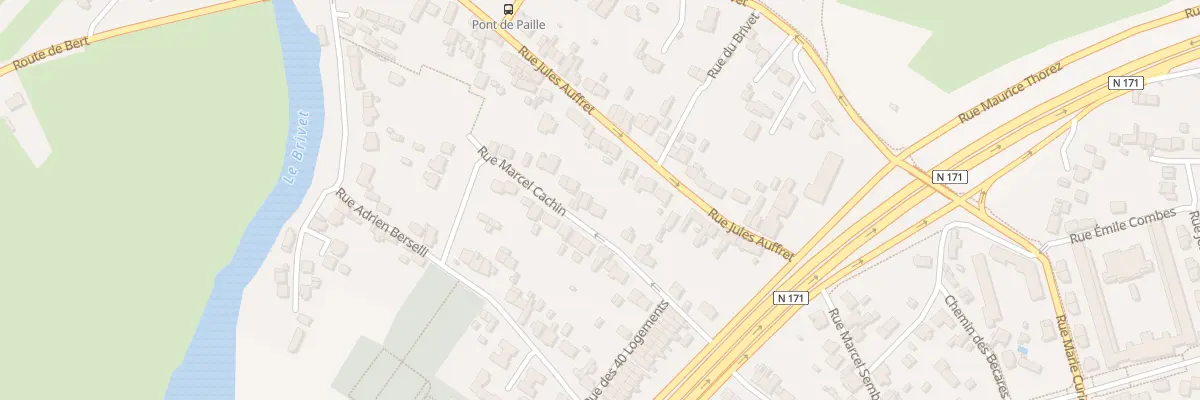 Plan du 14 Rue Marcel Cachin à Trignac