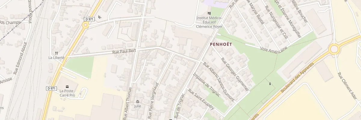 Plan du 7 Rue Paul Bert à Saint-Nazaire