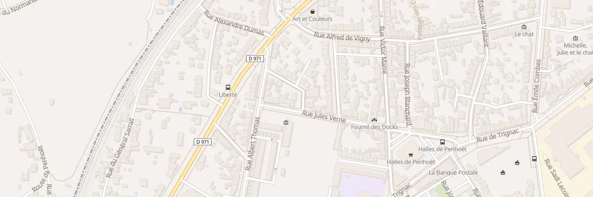 Plan du 3 Rue Gustave Flaubert à Saint-Nazaire