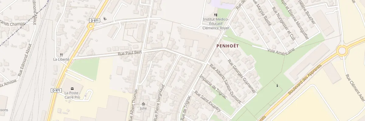 Plan du 9 Rue Paul Bert à Saint-Nazaire