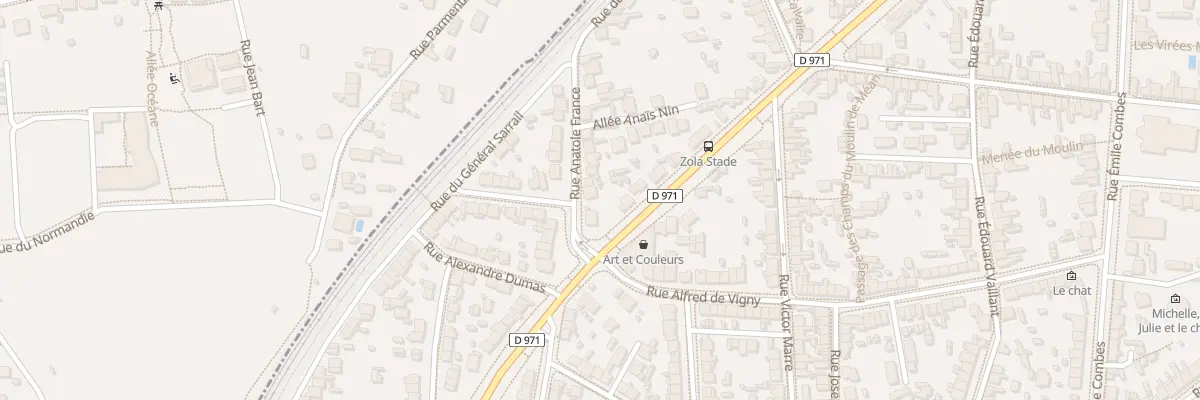 Plan du 6 Rue Anatole France à Saint-Nazaire