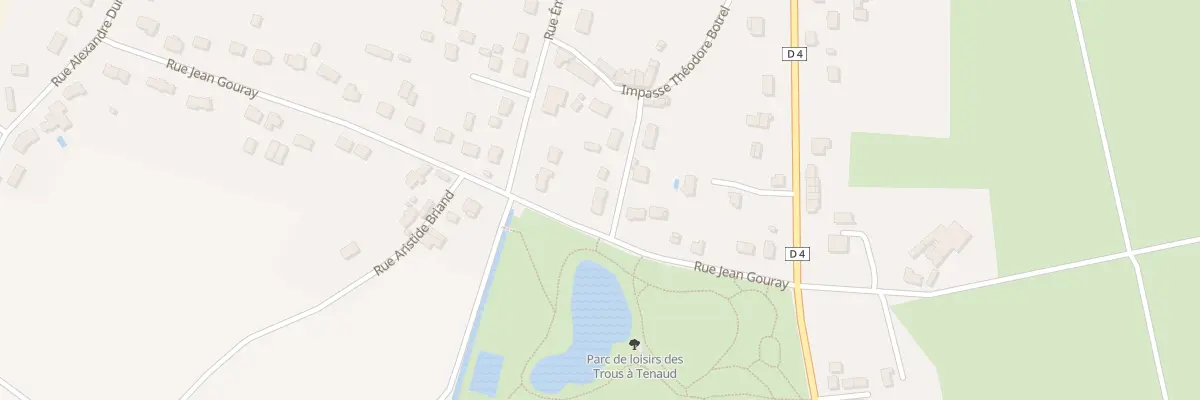 Plan du 16 Rue Jean Gouray à Sainte-Reine-de-Bretagne