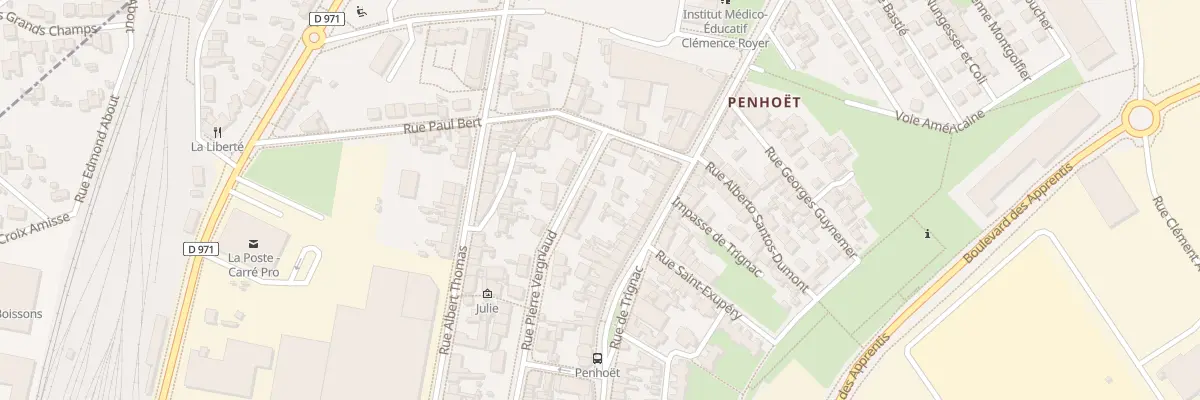 Plan du 62 Rue Pierre Vergniaud à Saint-Nazaire