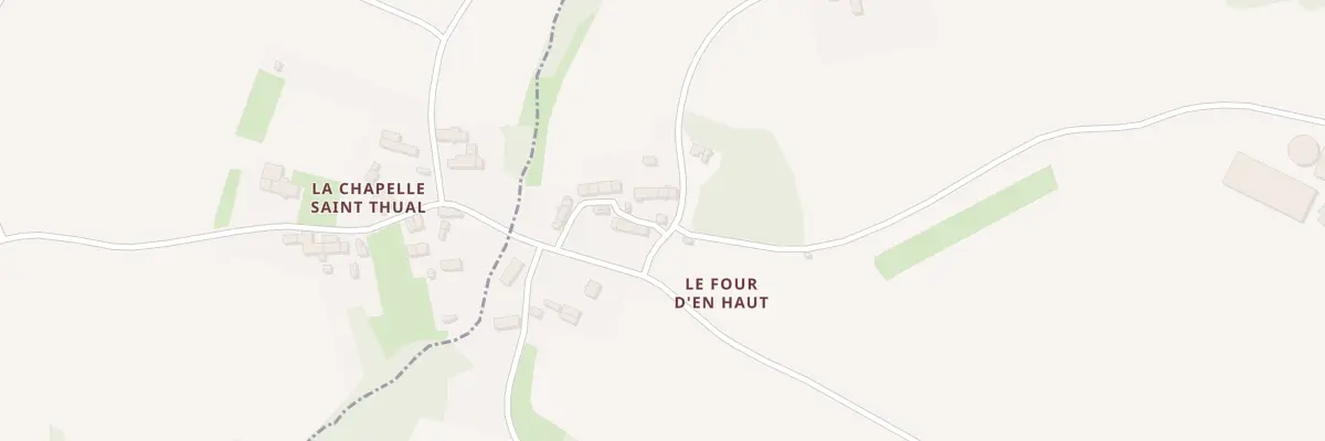 Plan du 5129 Le Four d’En Haut à La Landec