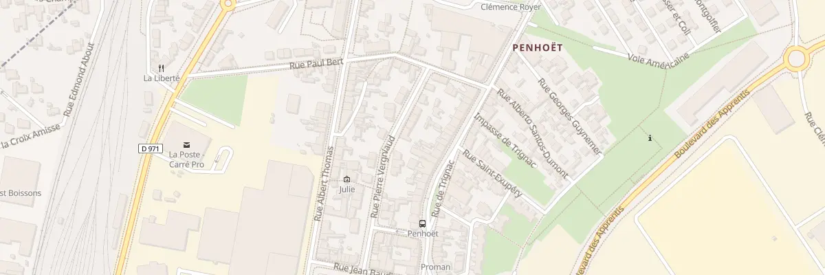 Plan du 56B Rue Pierre Vergniaud à Saint-Nazaire