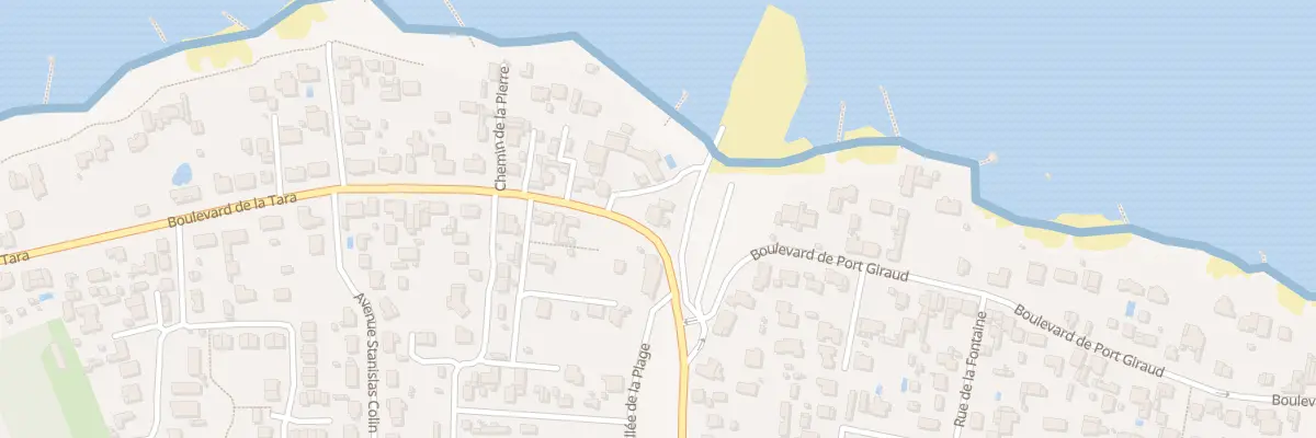 Plan du 2 Bd de la Tara à La Plaine-sur-Mer