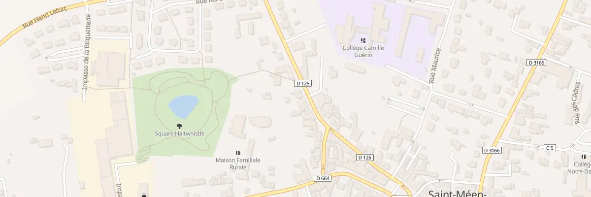 Plan du 35 Rue de Plumaugat à Saint-Méen-le-Grand