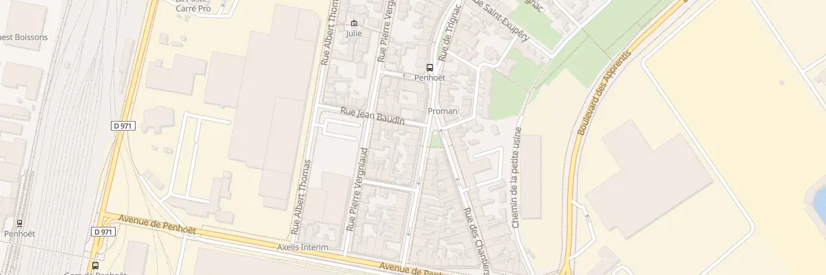 Plan du 29 Rue de Trignac à Saint-Nazaire