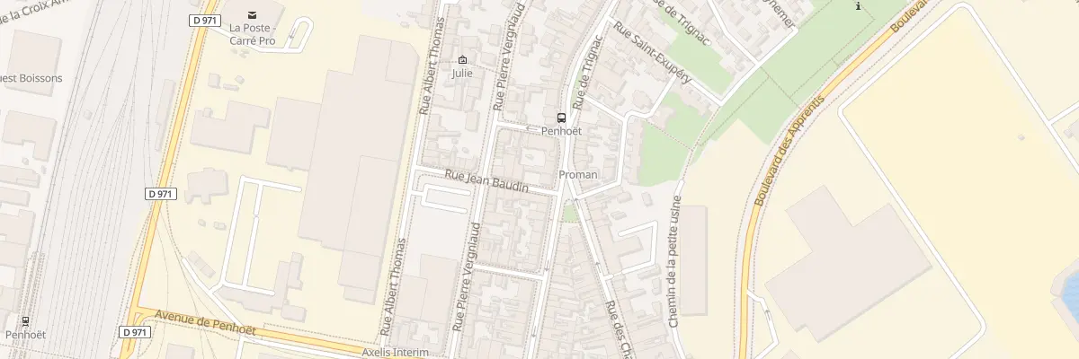 Plan du 33 Rue de Trignac à Saint-Nazaire