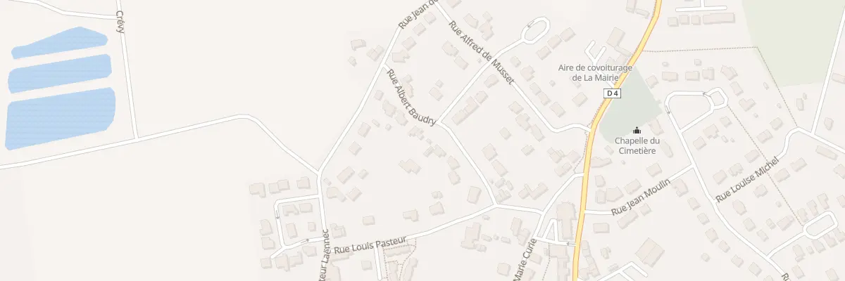 Plan du 5 Rue Albert Baudry à Sainte-Reine-de-Bretagne